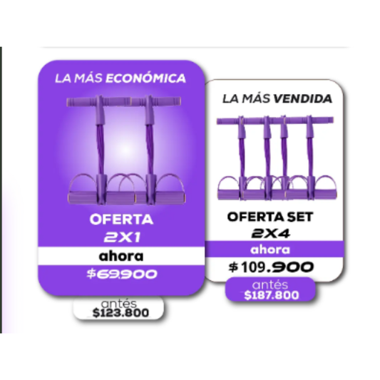 BANDA ELASTICA DE RESISTENCIA ll FIT LOOP 2X1.